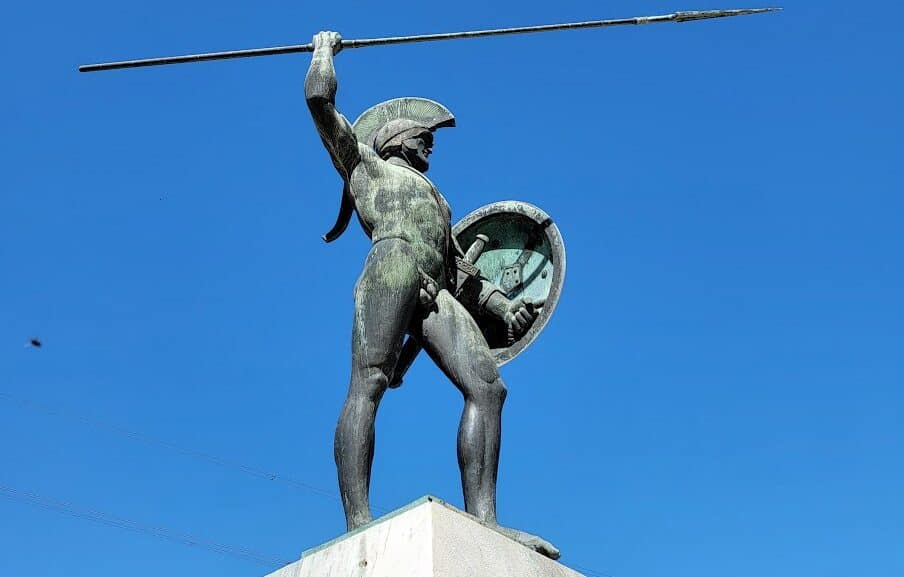 Thermopylae a stop on your drive during day 1 of your Greece road trip