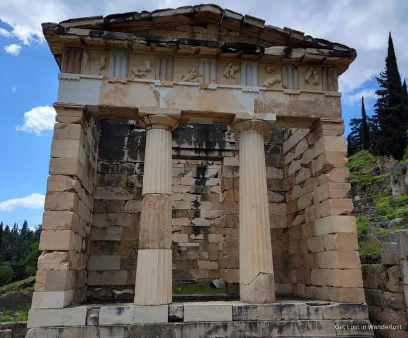 Ancient Delphi in Greece