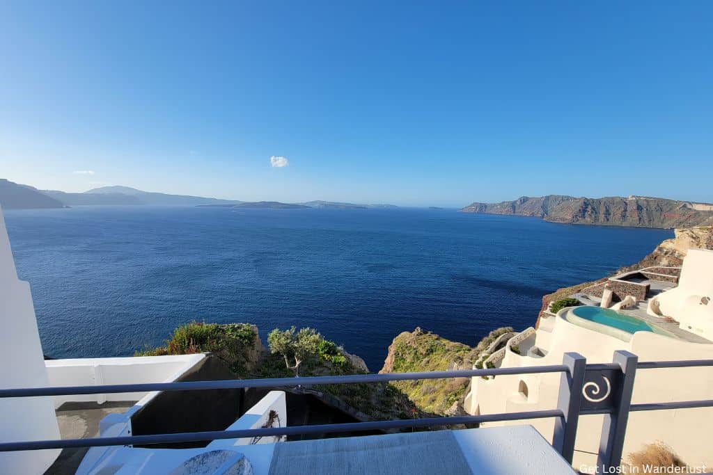 Caldera View in Santorini