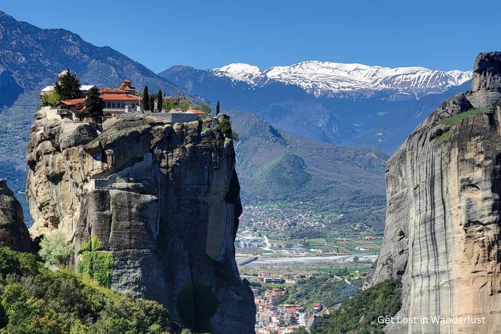 Meteora a great place to visit for a 7 day Greece road trip itinerary