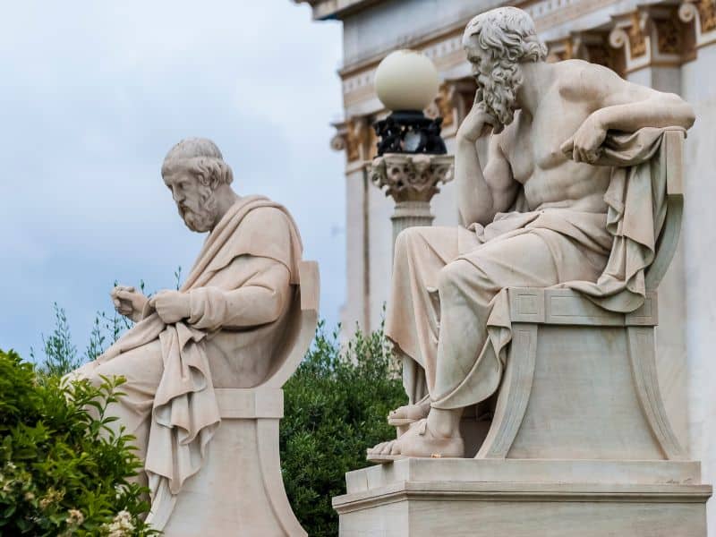 Plato Statue