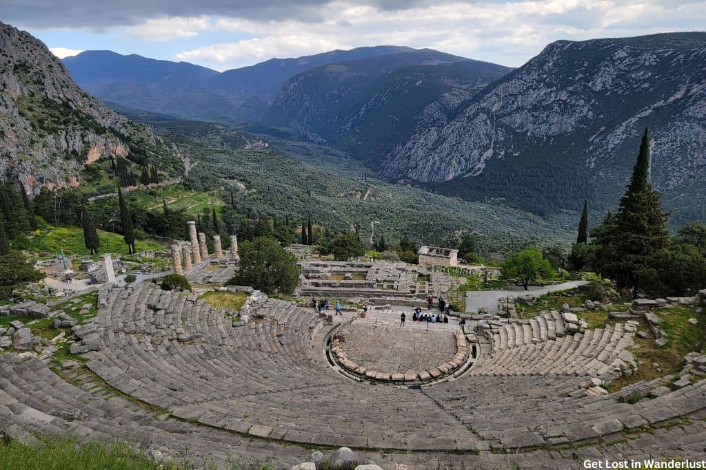 Delphi archeological site