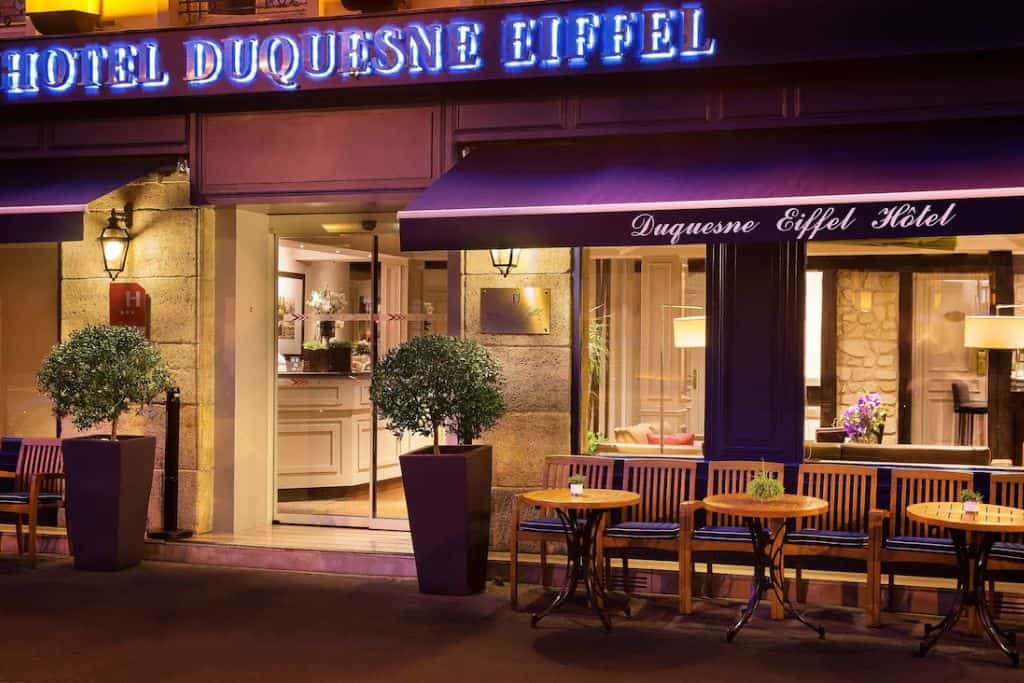 Hotel Duquesne Eiffel in the 7th district of Paris