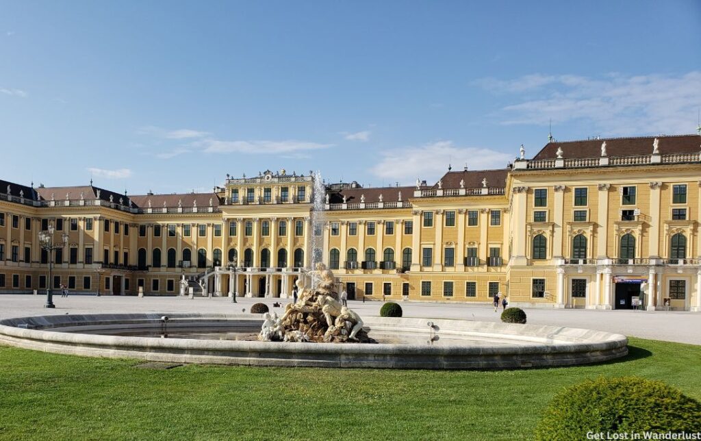 Schönbrunn Palace in Vienna