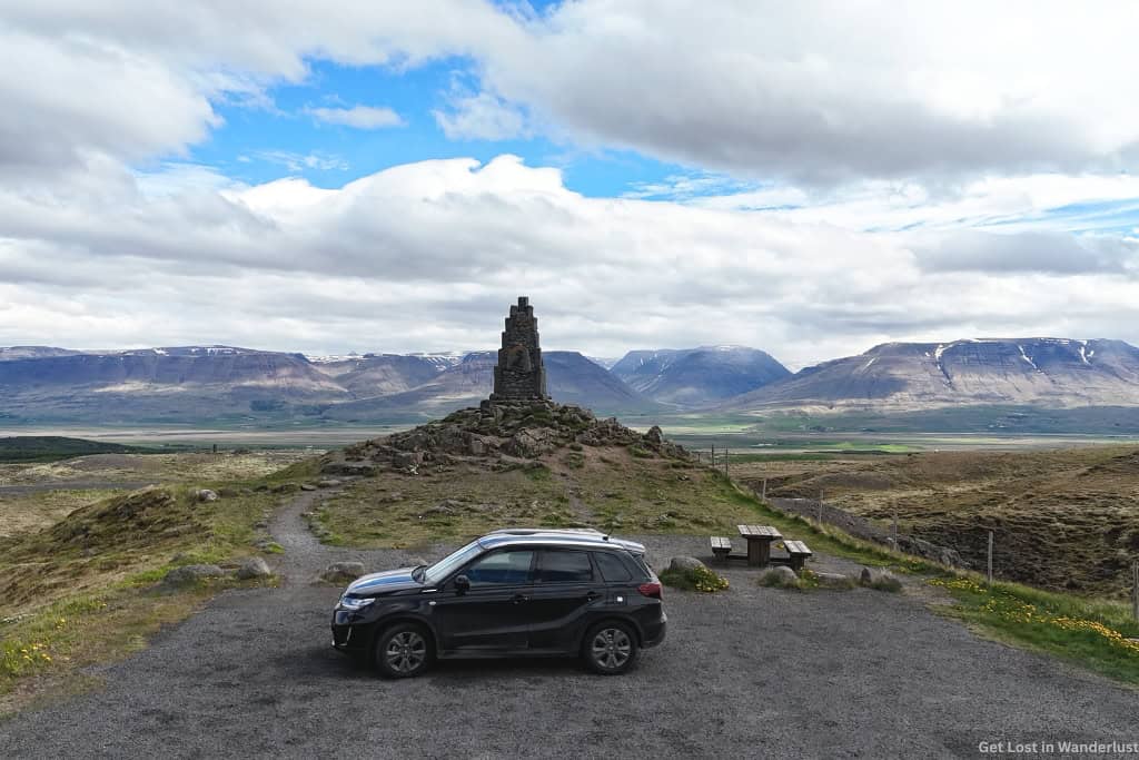 Driving around Iceland lets you explore many off the beaten path places and find hidden gems like this.