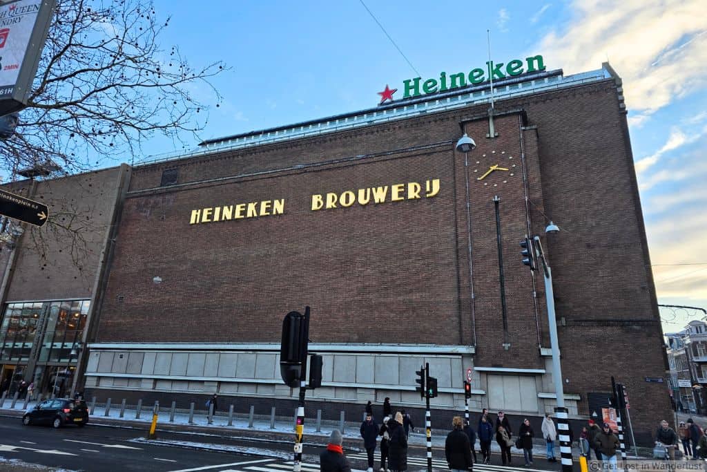 The Heineken Brewery in the De Pijp area of Amsterdam.